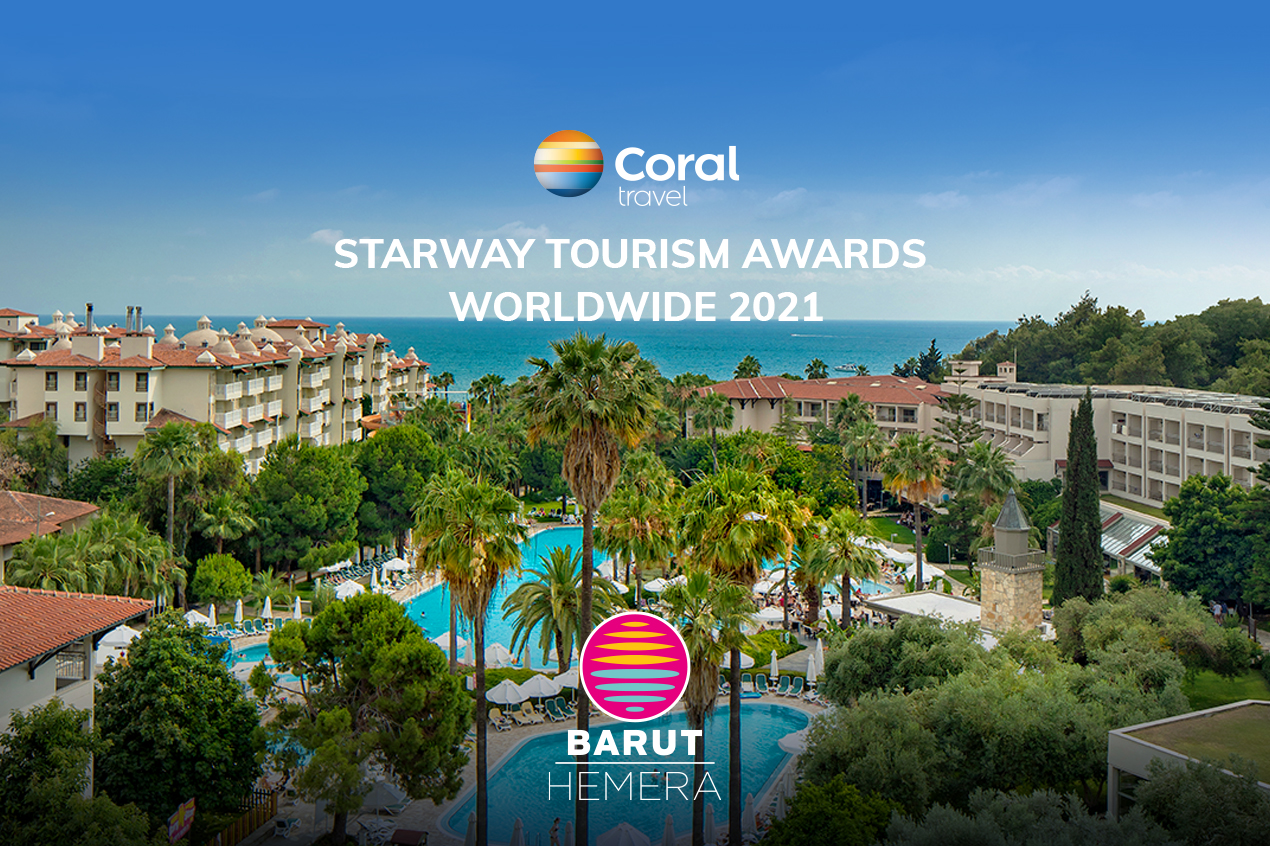 HEMERA “CORAL TRAVEL STARWAY TOURISM TOP 100 WORLD BEST HOTELS’’ ÖDÜLÜNÜ ALDI!