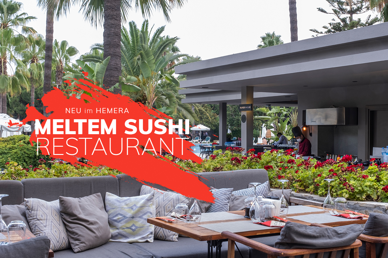 Barut Hemera präsentiert sich jetzt mit seinem "Sushi-Restaurant"-Service!